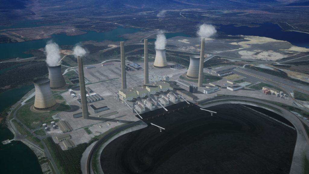 3D Animation and CGI Inside a Coal-Fired Power Station